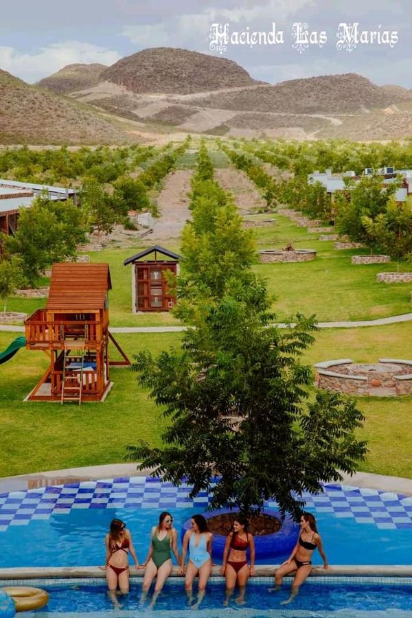 Hotel Hacienda Las Marias Meoqui 外观 照片